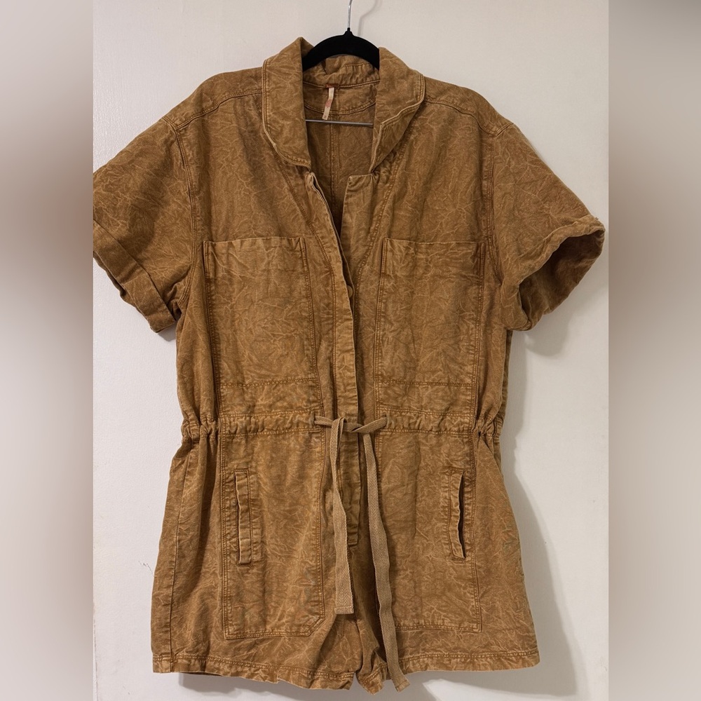 Free people 	Rhodes Chino Romper